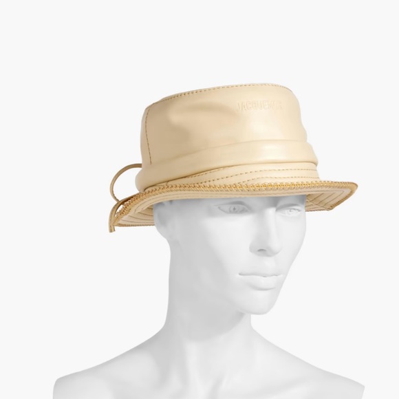 NWT Jacquemus Leather Summer Le Bob Mentalo ☀️🥵❤️ - Picture 1 of 5